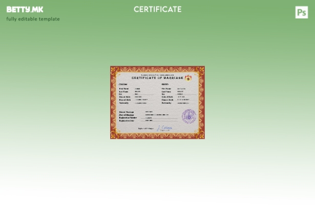 модерен стил луксембуршки шаблон за PSD шаблон за венчавка